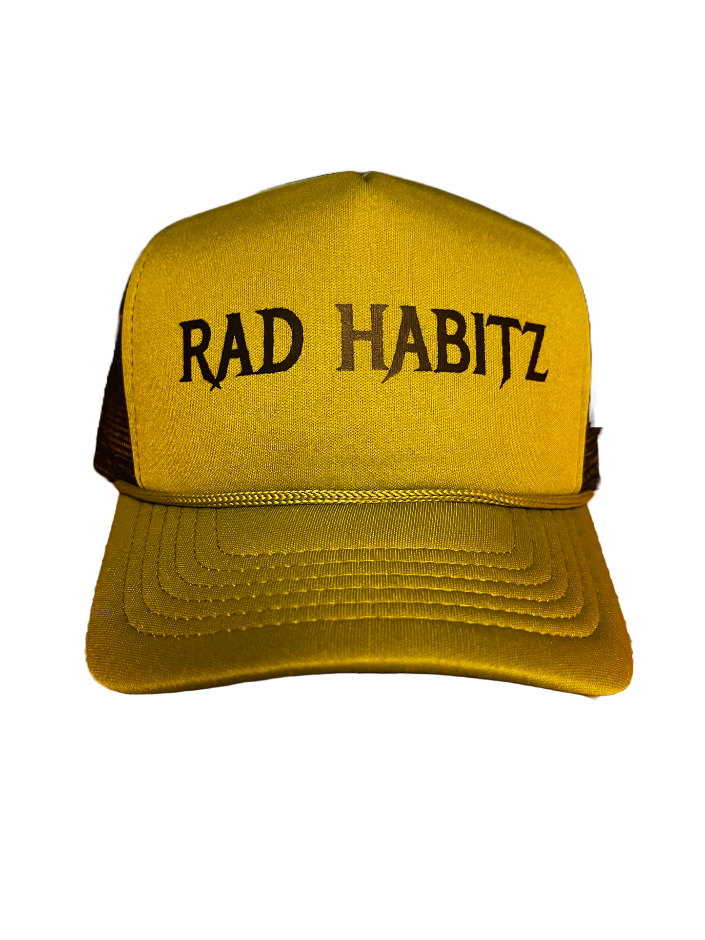Mesh army green/black trucker SnapBack