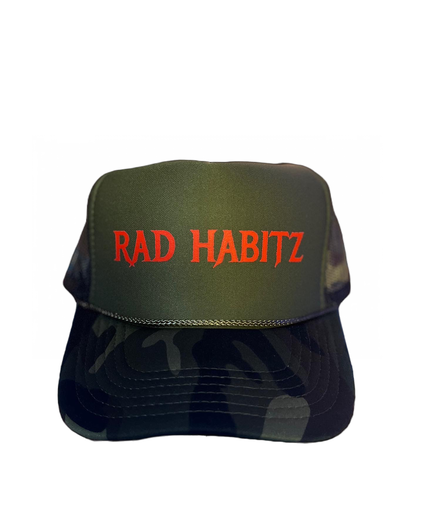 Mesh Green/Red trucker