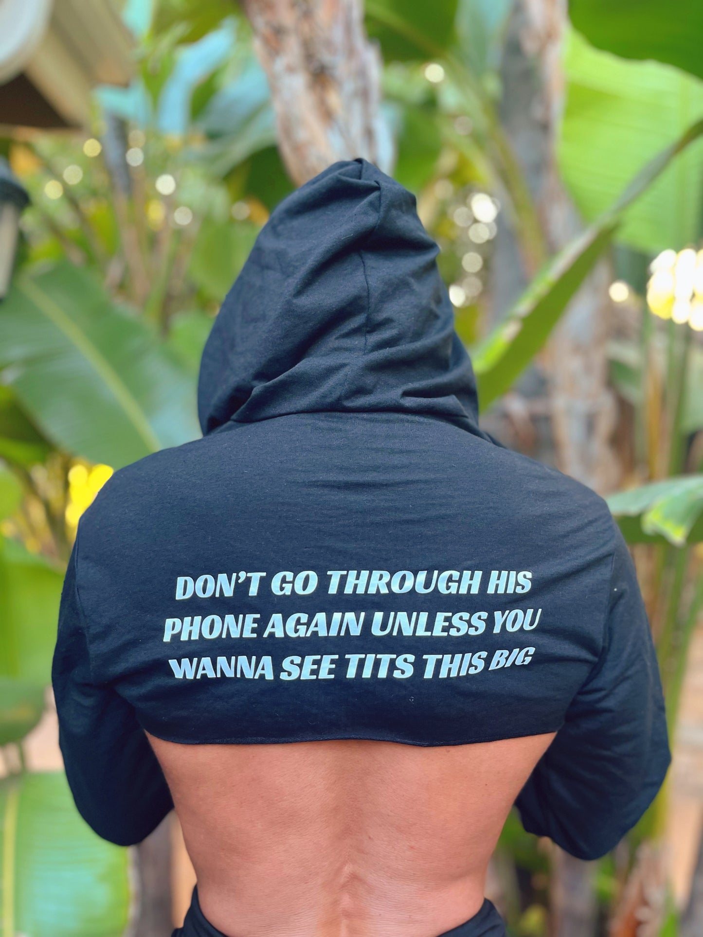 Unless you wanna see crop hoodie