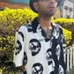 Skull button up