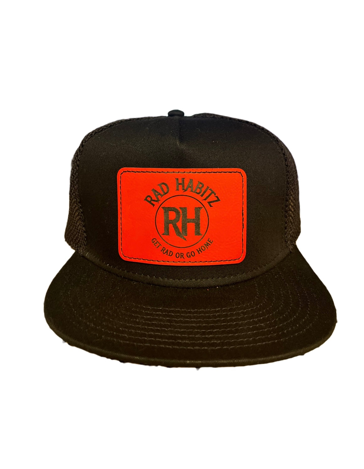 Flat Bill Trucker Hat