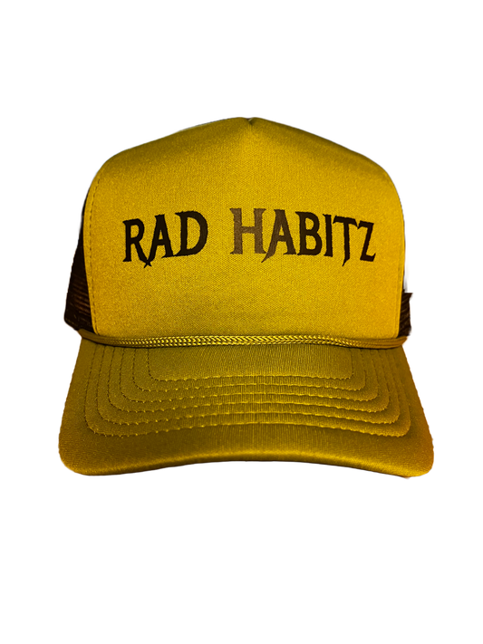 Mesh army green/black trucker SnapBack